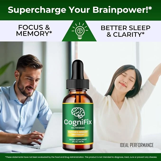 CogniFix — supercharge your brainpower: focus, memory, better sleep and clarity