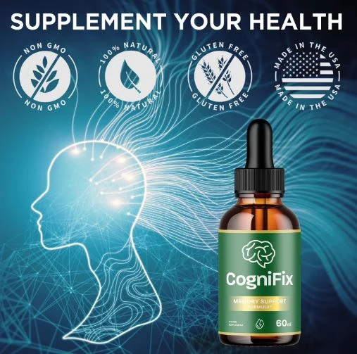 CogniFix — non-GMO, 100% natural, gluten free, made in the USA